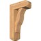 Ekena Millwork Funston Craftsman Smooth Bracket w/ Offset Brace, Western Red Cedar, 7 1/2"W x 20"D x 32"H BKT0806X20X32FST04SWR - alternate 1